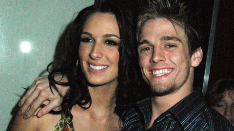 Angel Carter and Aaron Carter during their 19th Birthday Party astatine  Shag successful  Hollywood successful  December 2006.
