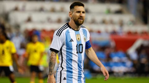 Messi has scored 90 goals for Argentina, a national record.