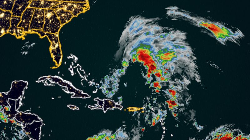 Subtropical Storm Nicole Forms In The Southwestern Atlantic | CNN