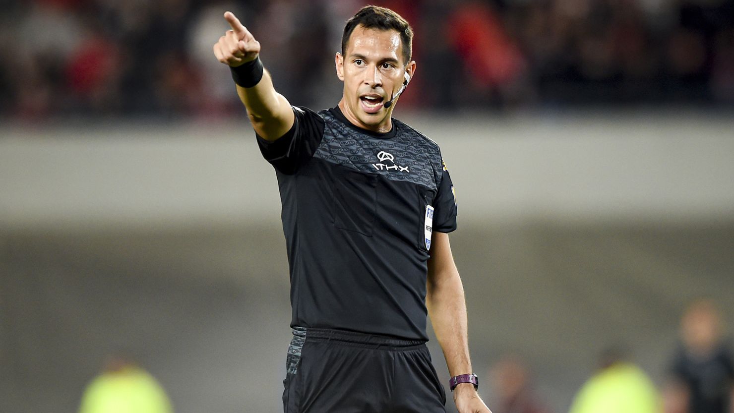 Facundo Tello was the referee for the Argentina's Champions Trophy final between Racing Club and Boca Juniors.