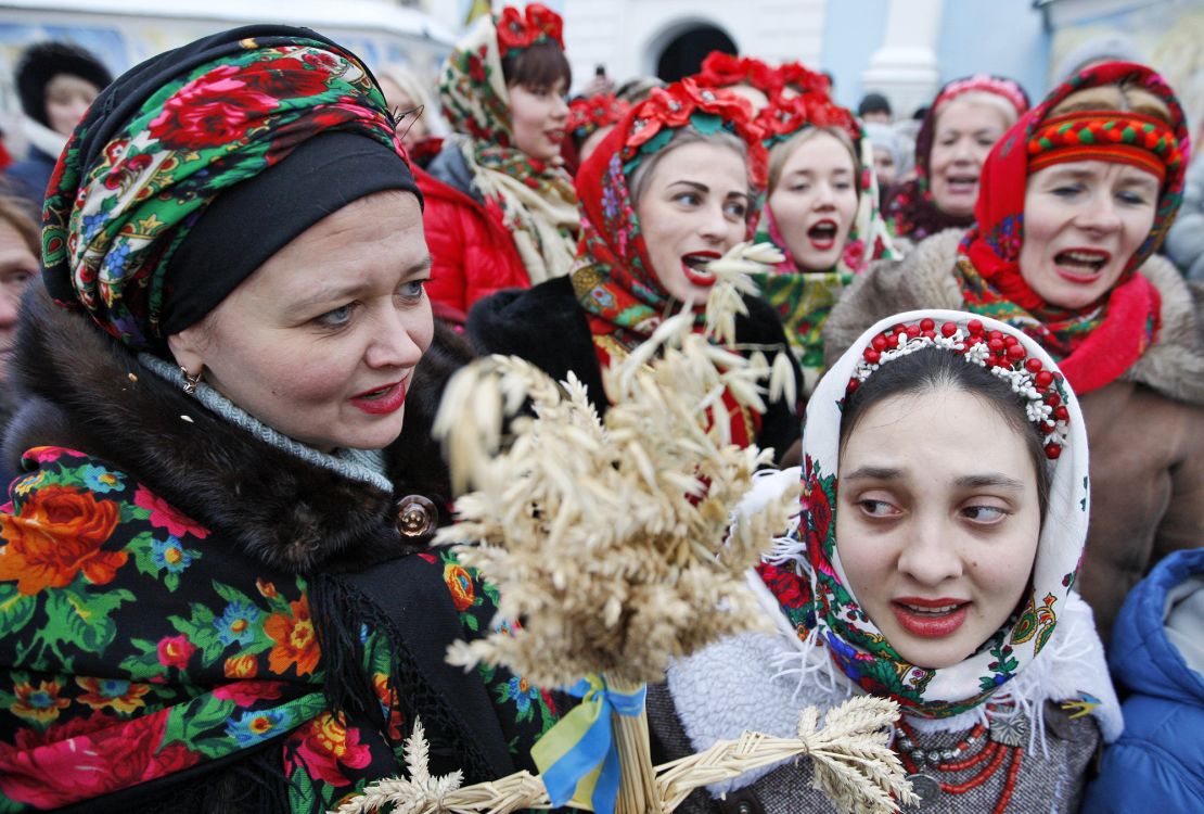 Ukrainian Orthodox Christians celebrate Christmas on January 7, 2016.