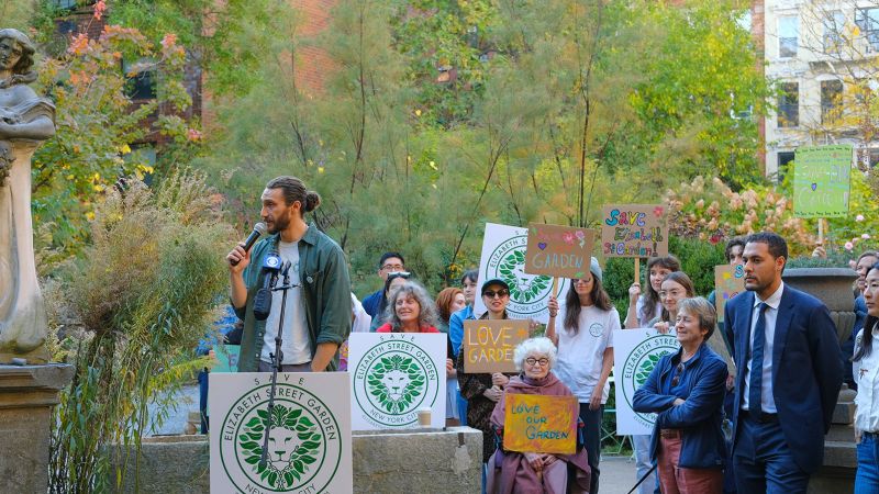 Elizabeth Street Garden: New Yorkers score legal victory in a fight to protect their garden