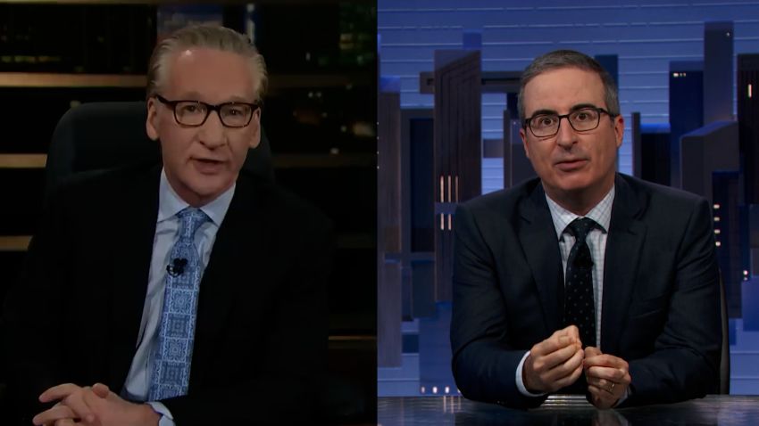 Bill Maher John Oliver