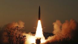 North Korea missile launches, unknown location, North Korea, November 2022.