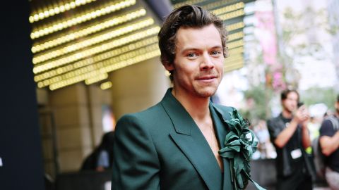 Harry Styles, here in September, says he's currently sick with the flu.