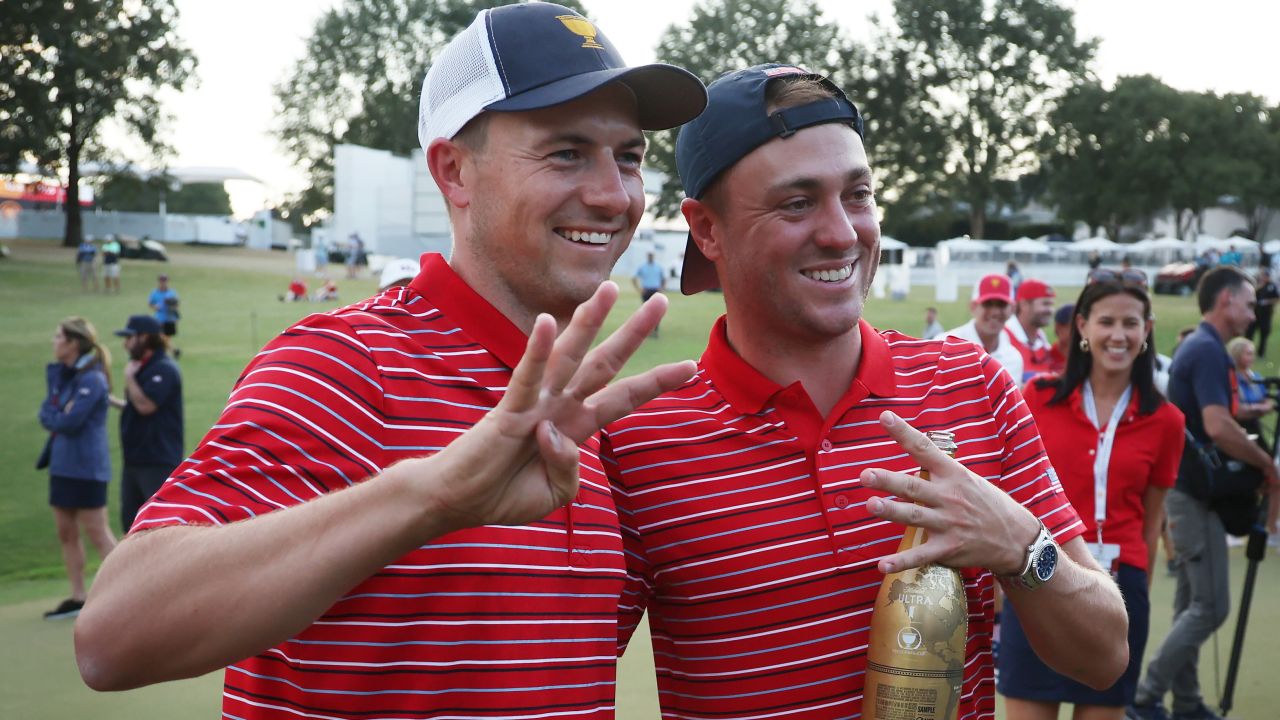 Jordan Spieth and Justin Thomas have played together on Team USA in the Presidents Cup and Ryder Cup.