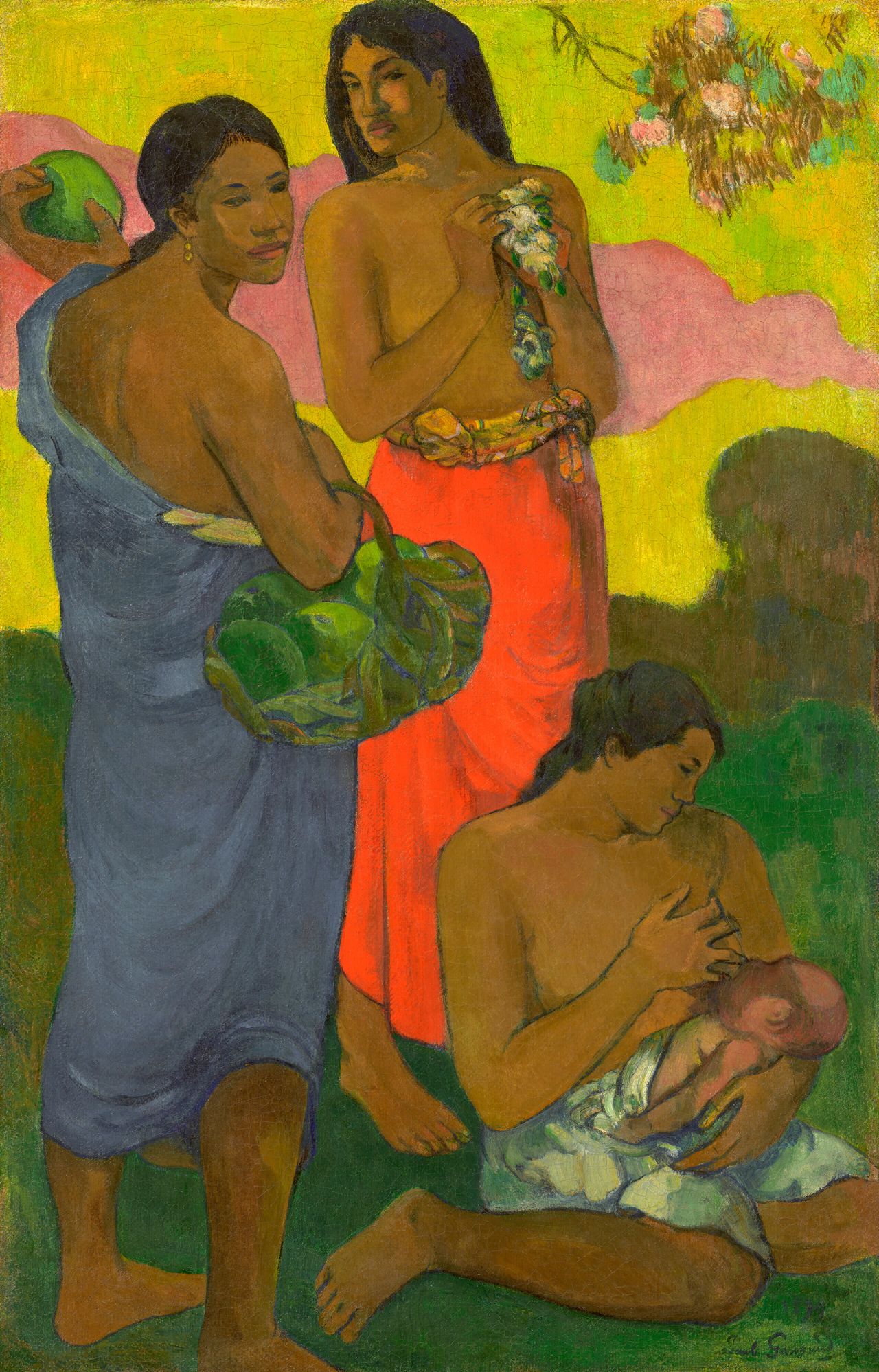 Gauguin's "Maternité II" fetched $105.7 million.
