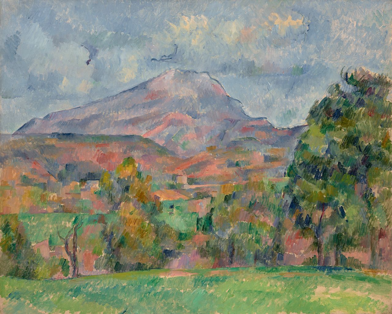 Cézanne's "La Montagne Sainte-Victoire" attracted the sale's second biggest sale price, fetching almost $137.8 million. 