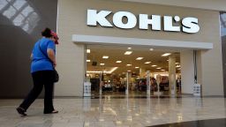 A person walks near a Kohl's department store entranceway on June 07, 2022 in Doral, Florida.