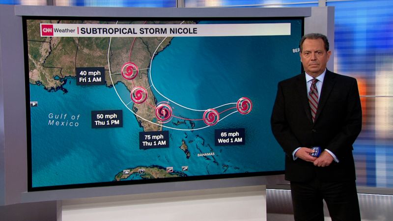 Floridians face late-season subtropical storm | CNN