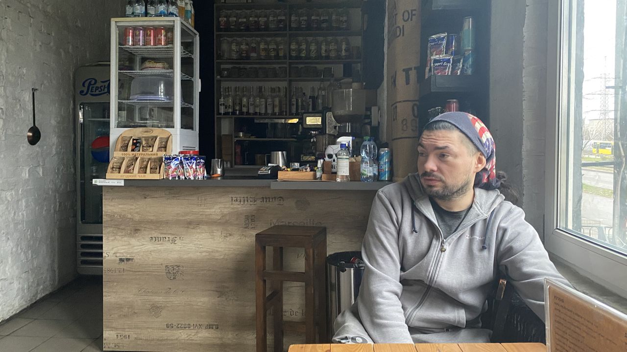 Yuri's cafe is among the many businesses struggling to stay open due to power cuts.