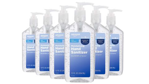 Amazon Basic Care - Original Hand Sanitizer 62%, 12 fl oz (6-Pack)