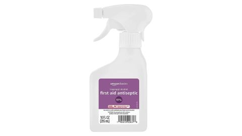 Amazon Basics 91% Isopropyl Alcohol First Aid Antiseptic Spray Bottle