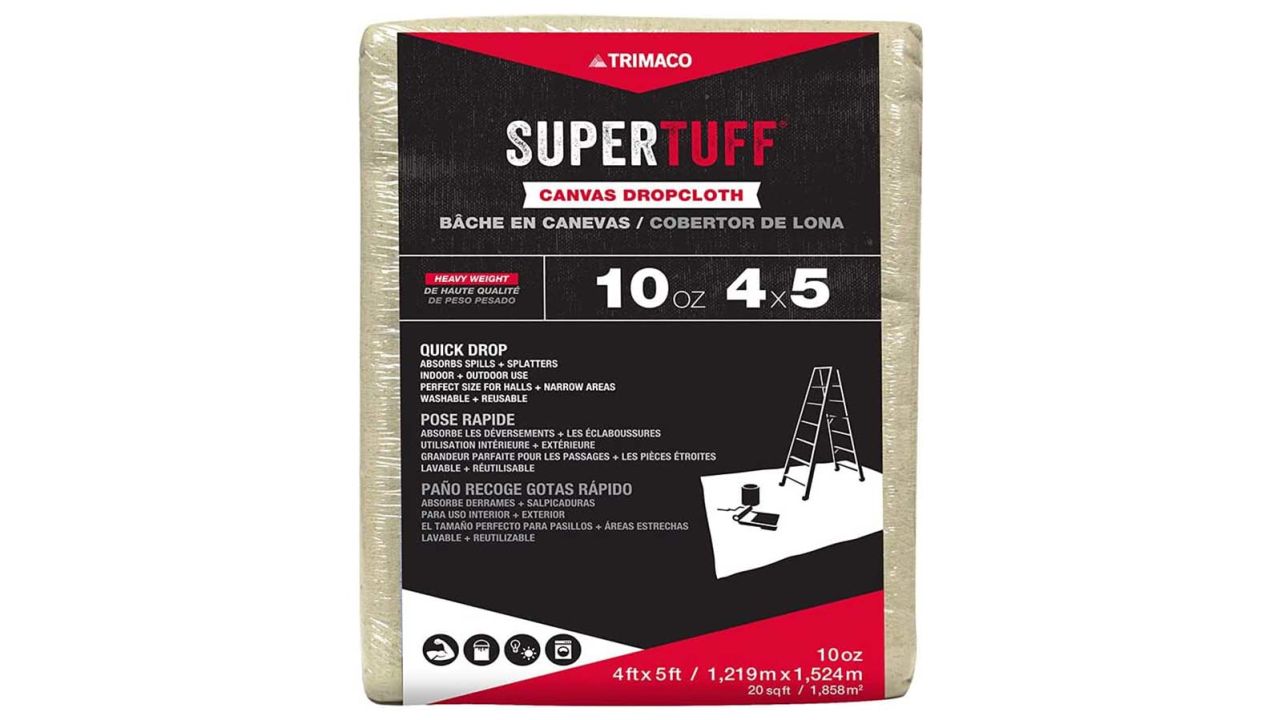 Trimaco SuperTuff Heavyweight Canvas Drop Cloth