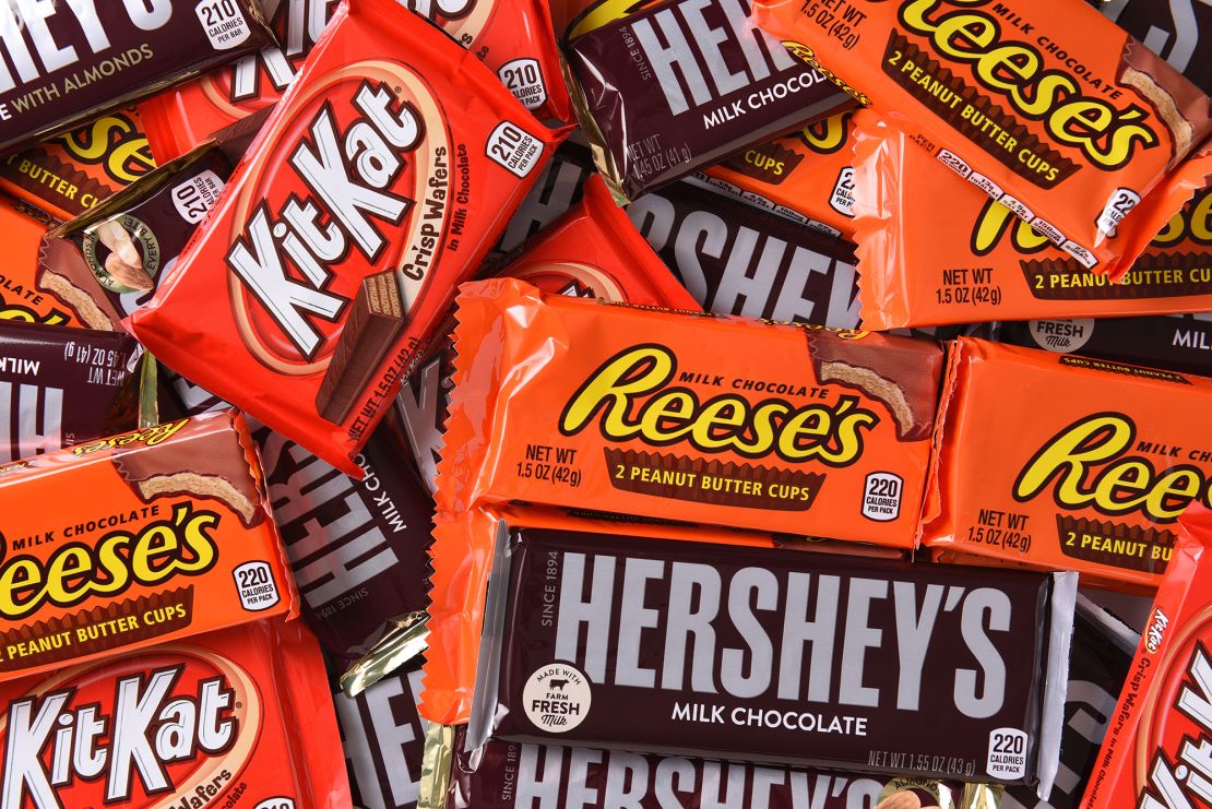 Chocolate sales are booming. 