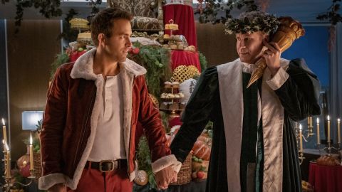 Ryan Reynolds and Will Ferrell in this year's 'Spirited.'