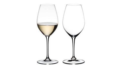 underscored riedel white wine and champagne glass