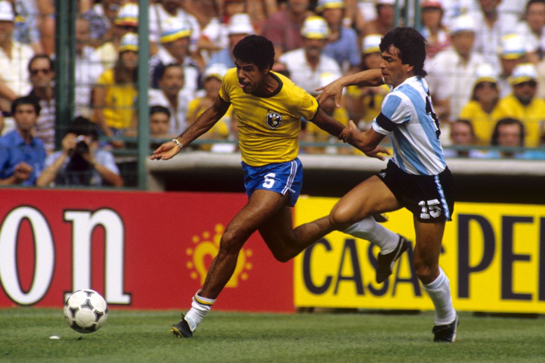 Cerezo was considered among the best players of Brazil lauded 1982 team.