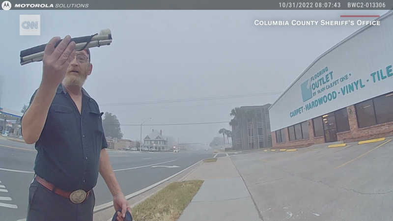 Bodycam video: Deputies mistake legally blind man’s walking stick for a gun and arrest him | CNN