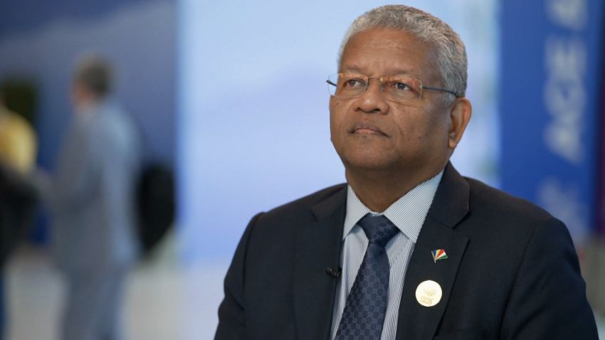 President of the Seychelles sounds the alarm on climate change | CNN