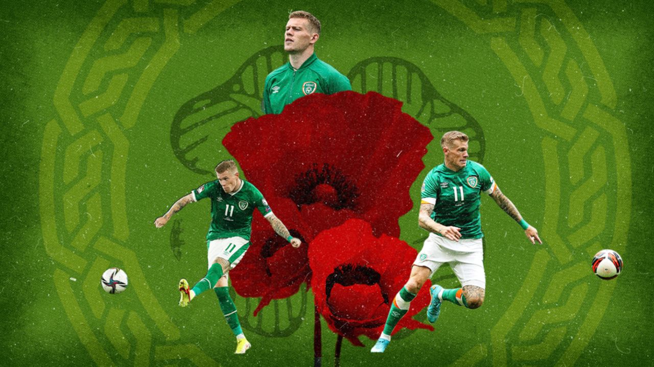 James McClean has been regularly abused for his stance on the poppy.