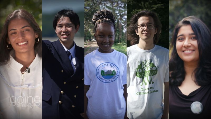 Meet five Gen Z eco-warriors carving the path to a greener future | CNN
