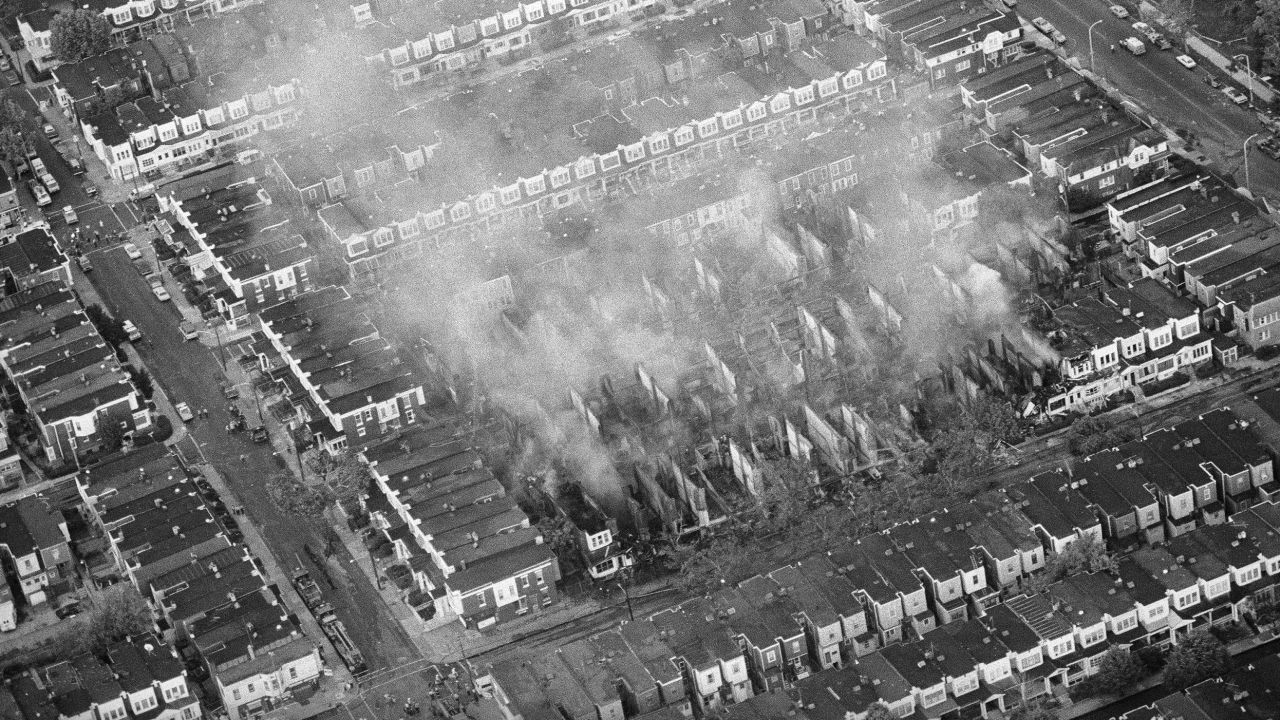 The May 3, 1985, police bombing killed 11 people in a West Philadelphia neighborhood.