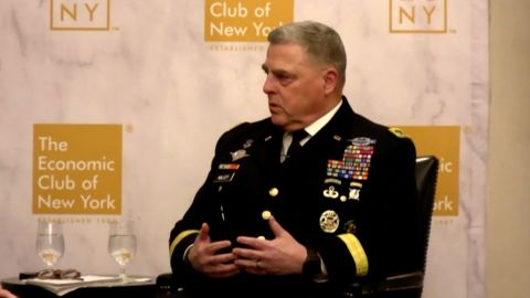 Speaking at an event held at the Economic Club of New York, General Mark Milley, the chairman of the United States of America, called Russia's invasion of Ukraine. 