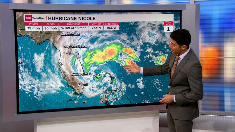 Watch: Historic November hurricane set to make landfall in southeast US | CNN