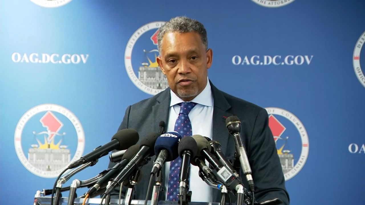 DC Attorney General Karl Racine announced the lawsuit in a press conference Thursday.