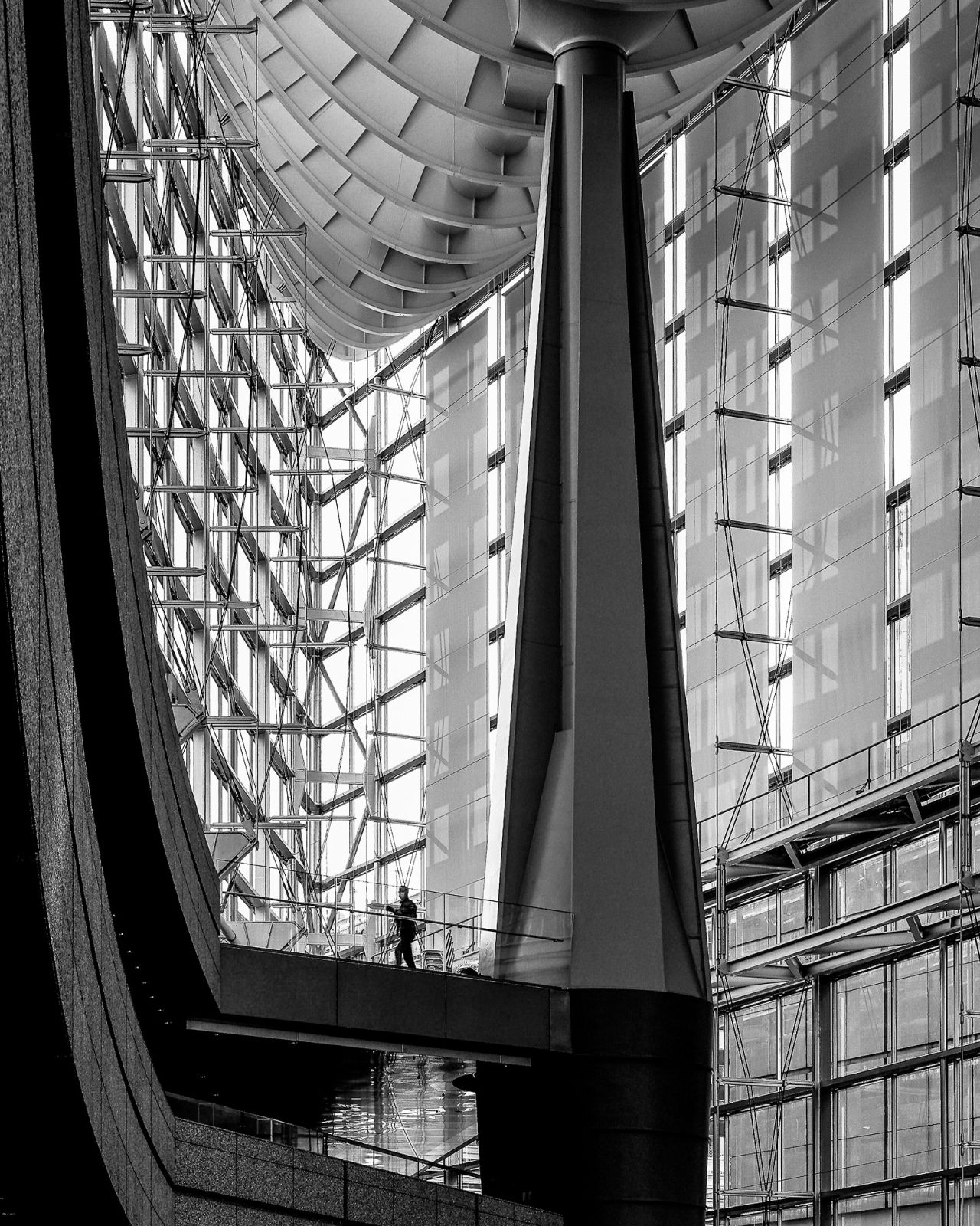 Stephane Navailles' "Architecture 1" was one of four images shortlisted in a special category for mobile photographs.