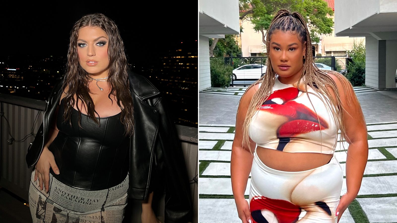 Two plus-size models say they were denied entry to a Los Angeles lounge and  'no one wants to stand up for you
