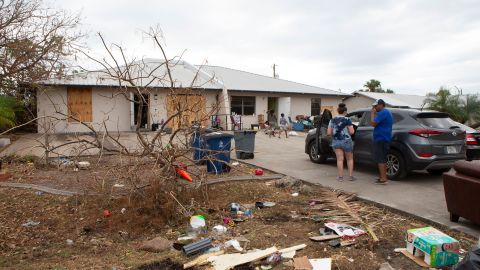 Miguel Romero and his partner, Nicole, were told they had to vacate their rental home days after Hurricane Ian.
