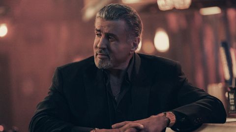 Sylvester Stallone stars as a mobster in the Paramount+ series "Tulsa King."