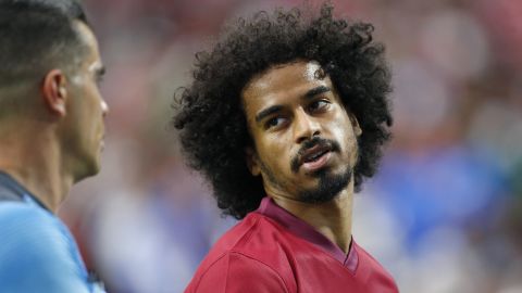 Qatar's Akram Afif could be an exciting one for the hosts to watch. 