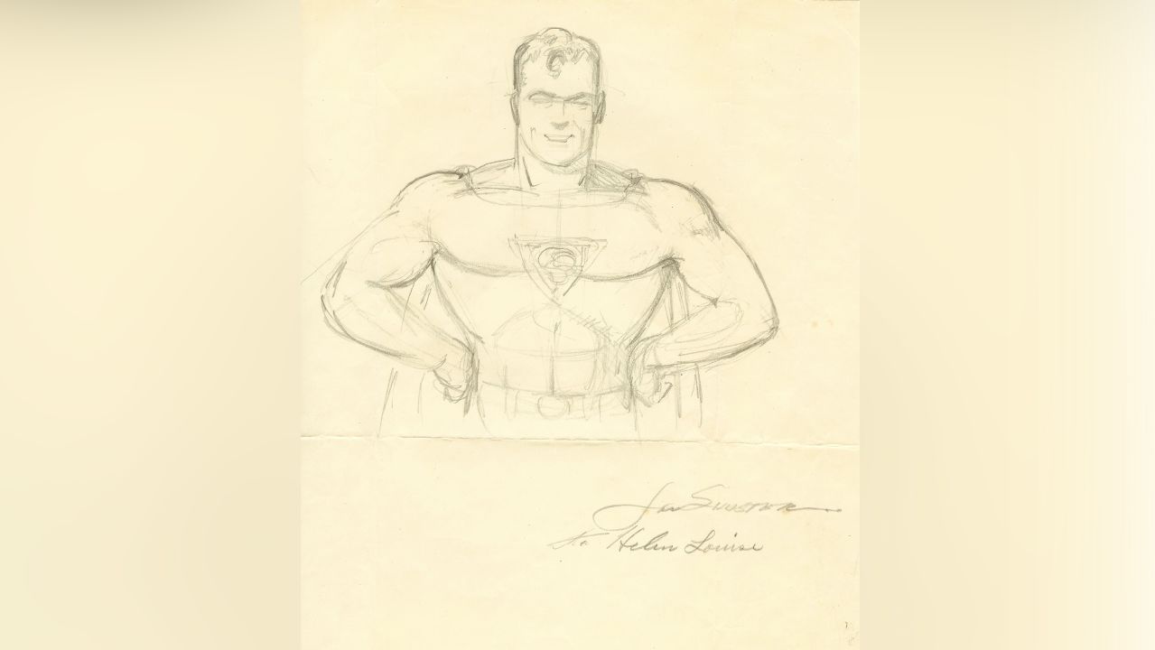 superman sketches