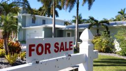 HOLLYWOOD, FLORIDA - OCTOBER 27:  A 'For Sale' sign is posted in front of a single family home on October 27, 2022 in Hollywood, Florida. The rate on the average 30-year fixed mortgage hit 7.08%, up from 6.94% the week prior, according to Freddie Mac. Mortgage rates surpassed 7% for the first time since April 2002. (Photo by Joe Raedle/Getty Images)