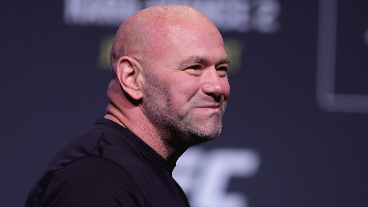 Dana White attends the UFC 277 weigh-in at American Airlines Center on July 29, 2022 in Dallas, Texas.