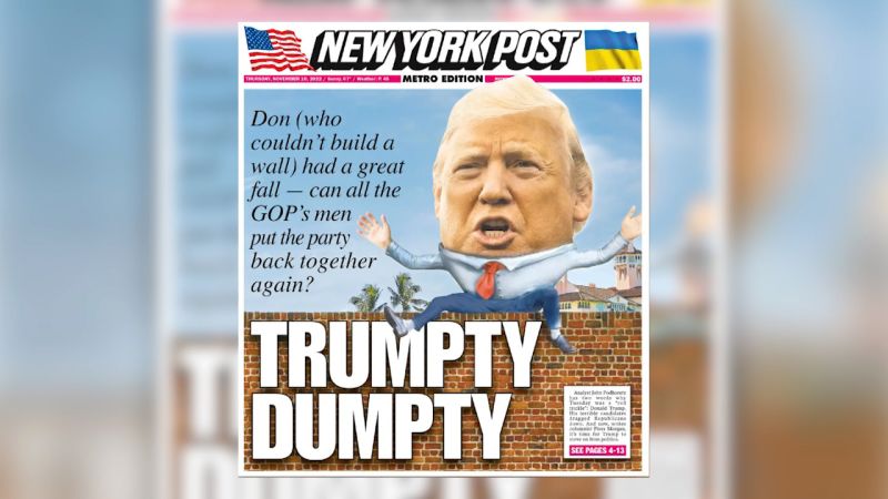 The New York Post Just Brutally Trolled Donald Trump | CNN Politics