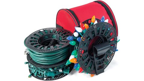 underscored Santa's Bags Install N Store Light Storage Reels and Wire Spool