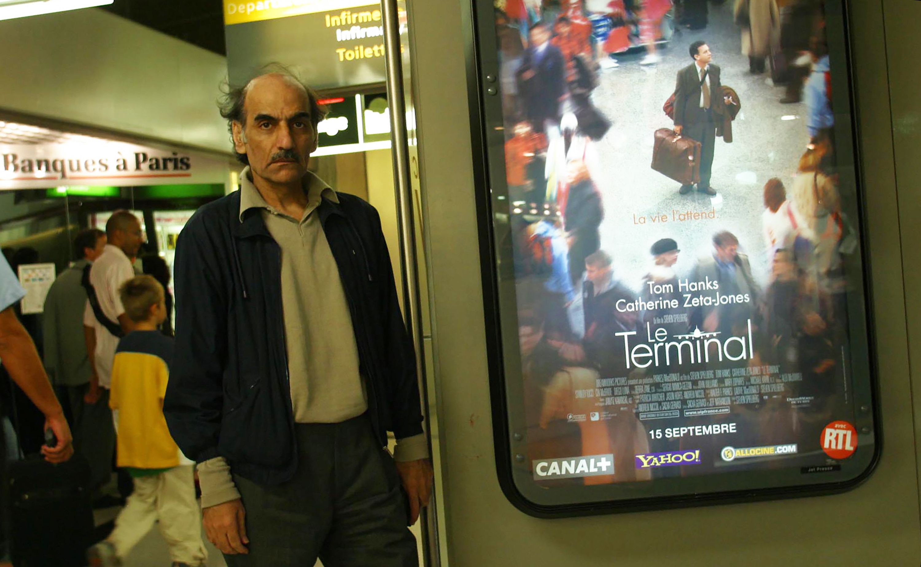 Mehran Karimi Nasseri: Iranian man who inspired Spielberg's film The  Terminal dies inside Paris airport