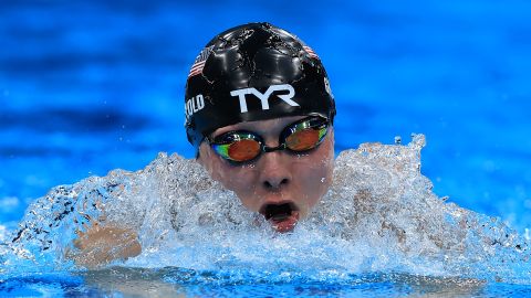 Robert Griswold of Team United States competes in the Men's 200m Individual Medley - SM8 Final on day 4 of the Tokyo 2020 Paralympic Games at Tokyo Aquatics Centre on August 28, 2021 in Tokyo, Japan.