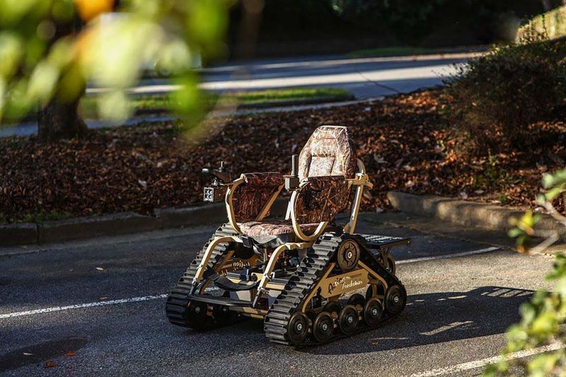 'A whole new world': Georgia debuts all-terrain wheelchairs at its ...