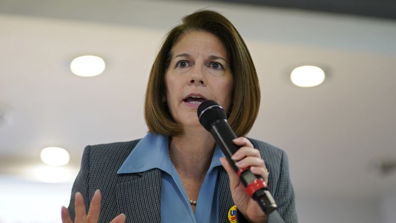 Nevada’s Catherine Cortez Masto will win reelection, CNN projects, allowing Democrats to keep the Senate