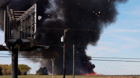 The B-17 Flying Fortress, one of the planes that crashed at the airshow at Dallas Executive Airport on Saturday, Nov. 12, 2022, normally had a crew of 4 to 5 people. 