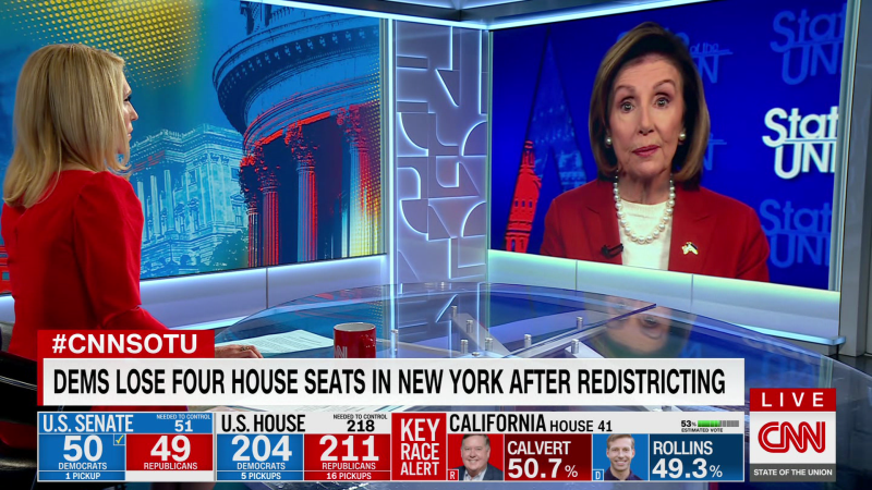 ‘We’re disappointed:’ Speaker Pelosi on ‘setback’ in New York | CNN Politics