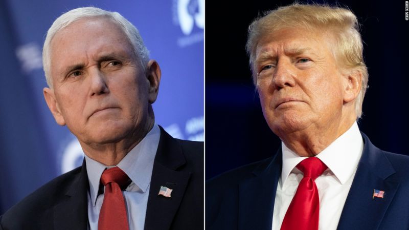 Video: Mike Pence reacts to Trump’s post that he expects to be arrested | CNN Politics