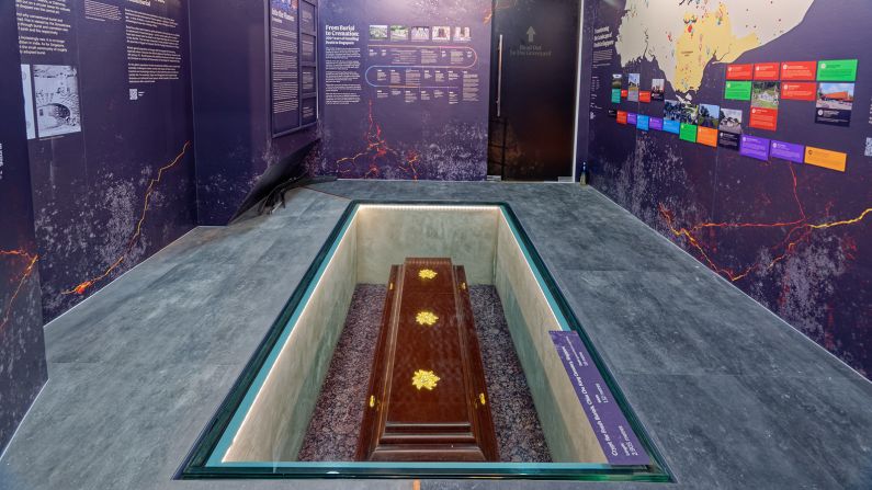 <strong>Underneath it all:</strong> Hell's Museum has a replica of a burial crypt, part of a Crypt Burial System used in land-scarce Singapore. 