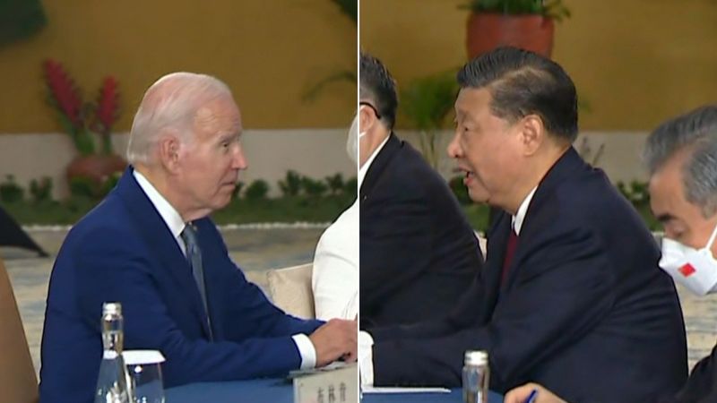 Hear What Biden And Xi Said To Each Other In First Meeting As Heads Of ...