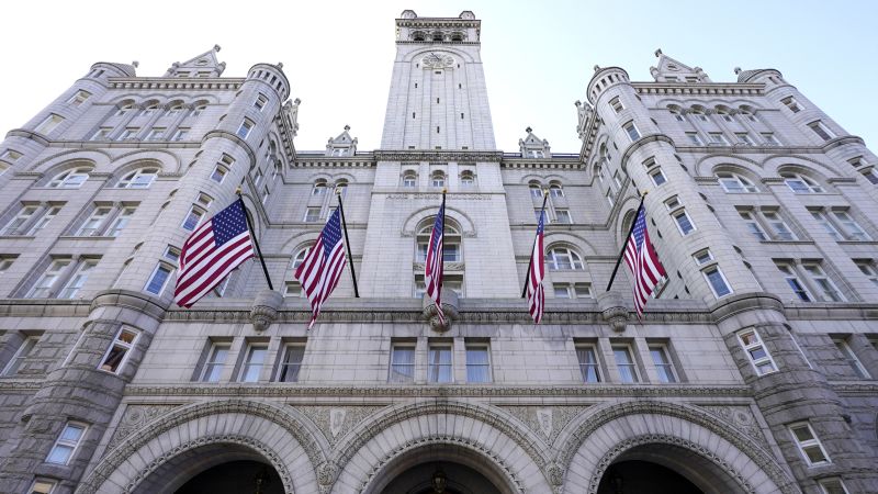 New records reveal foreign government spending at Trump’s Washington hotel | CNN Politics
